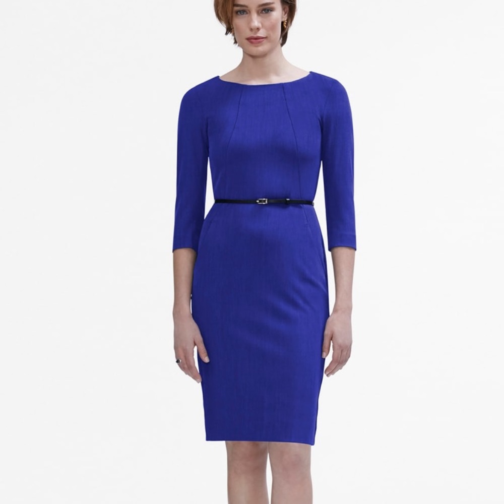 MMLaFleur The Etsuko Dress in Cobalt